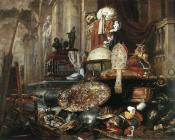 彼得 博埃尔 : Large Vanitas Still-Life